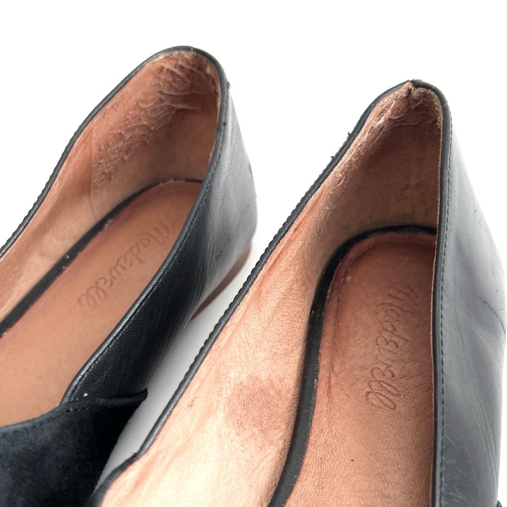 Madewell Lizbeth Suede Leather Flats - Picture 6 of 7